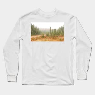 Fog in Algonquin Park, Canada Long Sleeve T-Shirt